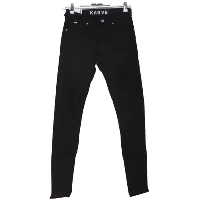 Jeans (K Md Tight True Black) från Karve Bomull, Elastan, Polyester