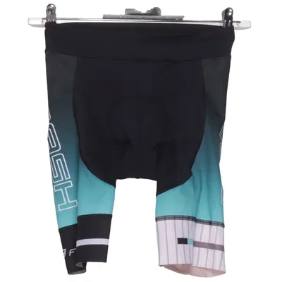 Cycling shorts (Black, Turquoise) from Force Elastane, Polyamide, Polyester