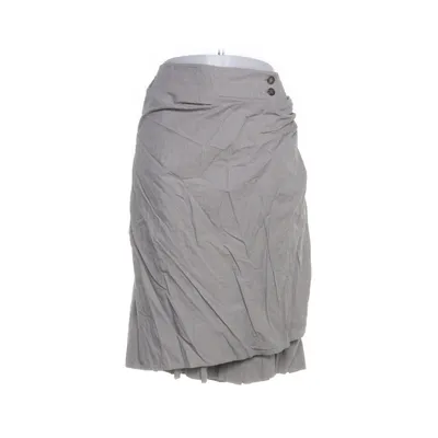 Skirt (Gray) from Pauw Cotton, Metallic fiber