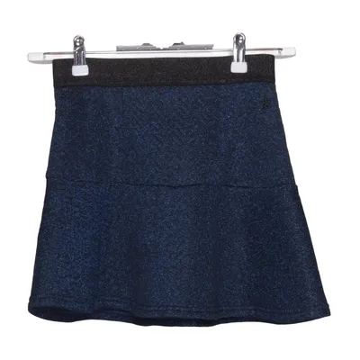 Jupe (Bleu) de WE Fashion Élasthane, Fibre métallique, Polyester