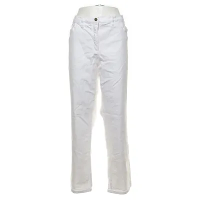 Chinos (Vit) från John Baner Bomull, Elastan