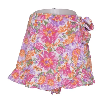 Skort (Wit, Meerkleurig) van Loavies Polyester