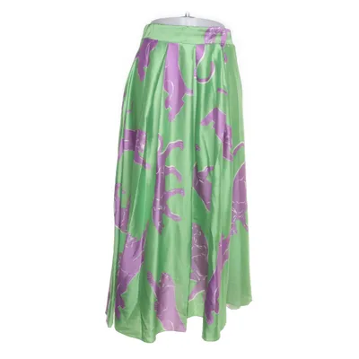 Maxi skirt (Green, Purple) from J&L Paris Polyester