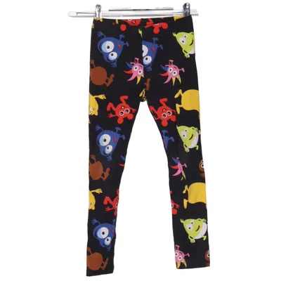 Leggings (Svart, Flerfärgad) från Babblarna x KappAhl Bomull, Elastan