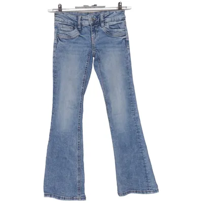 Jeans (Blå) från Gina Tricot Bomull, Elastan