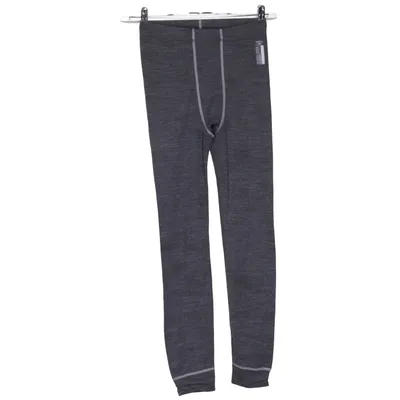Pantalon thermique (Gris) de Merino Laine de mouton, Polyamide
