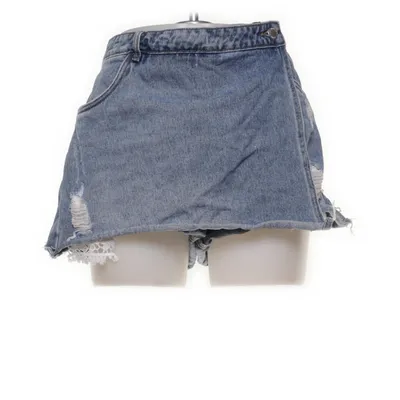 Skort (Blue) from ONLY Blue Denim Cotton