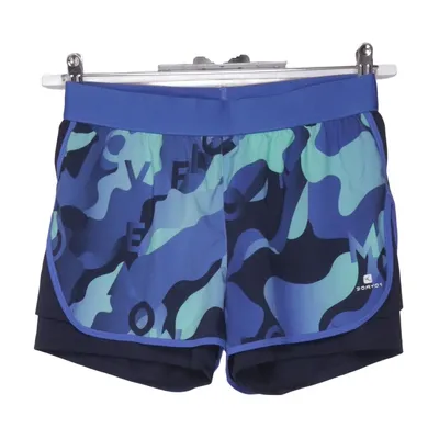 Trainingsshorts (Blauw, Meerkleurig) van Domyos Elastaan, Polyester