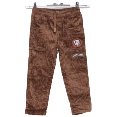 Pantalon en velours (Marron) de Jingpin Coton, Élasthane