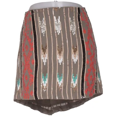 Jupe (Gris, Rouge, Noir) de Hoss Intropia Polyester, Viscose
