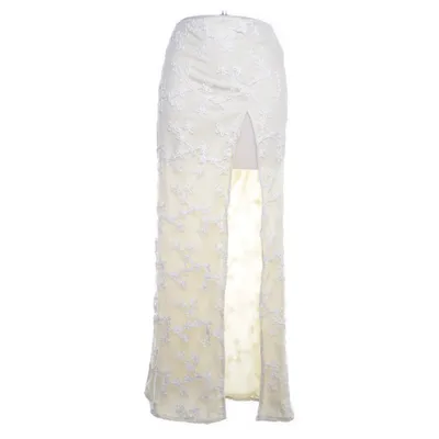 Långkjol (Beige) från PrettyLittleThing Bomull, Polyamid, Polyester