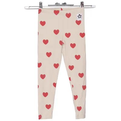 Leggings (Beige, Rood) van Mini Rodini Elastaan, Lyocell