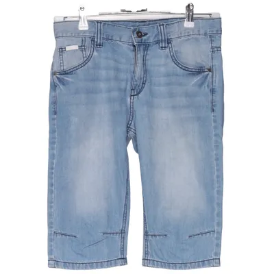 Denim shorts (Blauw) van Lab Industries Katoen