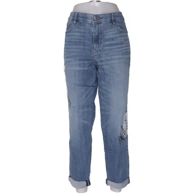 Jeans (Blå) fra White House Black Market Bomuld, Elastan, Polyester