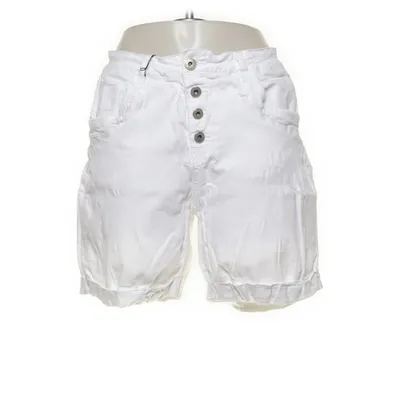 Denim shorts (S7165) van Lexxury Katoen, Elastaan