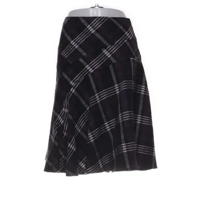 Kjol (Svart, Lila, Vit) från She Akryl, Polyester, Viskos, Ull