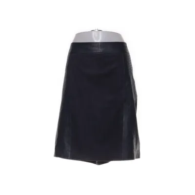 Läderkjol (Grå) från Margit Brandt Skinn, Polyester