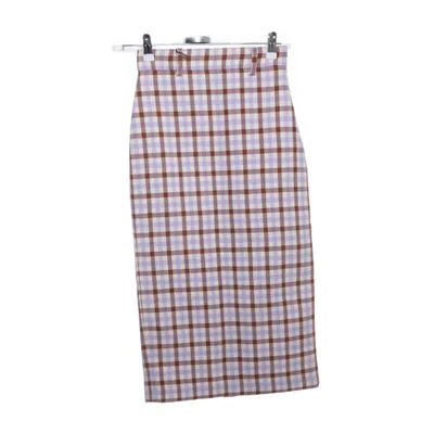 Nederdel (Beige, Flerfarvet) fra Zara Bomuld, Polyester