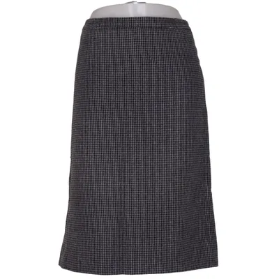 Nederdel (Grå, Sort) fra N.P. Polyamid, Polyester, Uld