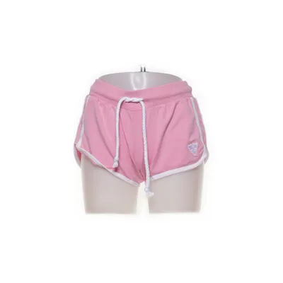 Träningsshorts (Rosa, Vit) från Carlsberg Bomull, Elastan