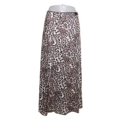 Långkjol (Brun) från Shein Elastan, Polyester