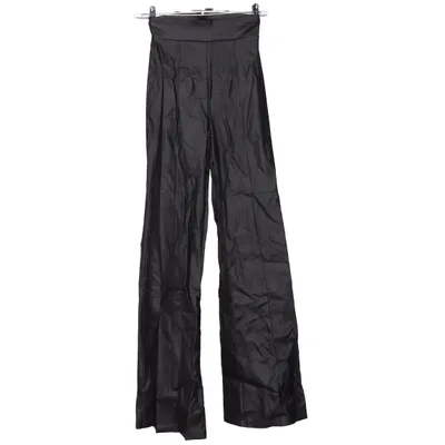 Lackbyxor (Svart) från Fashion Nova Elastan, Polyamid, Viskos