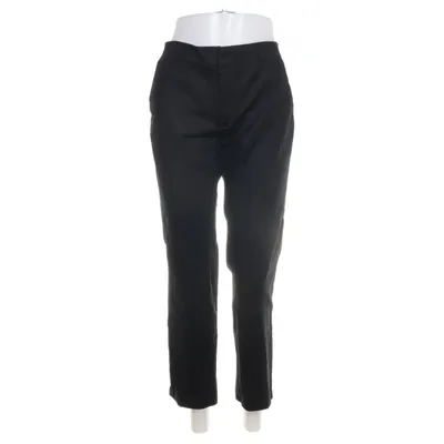 Broek (Zwart) van Zara Basic Collection Katoen, Elastaan