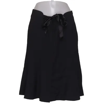 Jupe (Noir) de Massimo Dutti Woman Polyester, Viscose, Laine