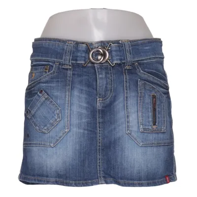 Denim skirt (Blue) from EDC by ESPRIT Cotton, Elastane