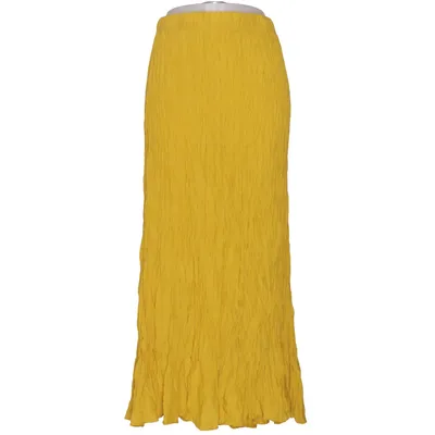 Långkjol (Gul) från Carry Polyester, Viskos
