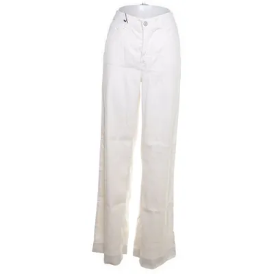 Palazzobyxor (Vit) från Cambio Elastan, Linne, Viskos