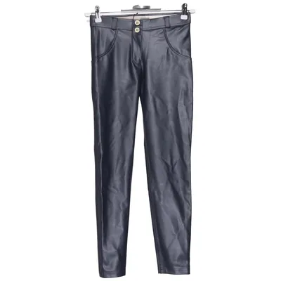 Pants (Gray) from Freddy Elastane, Polyester