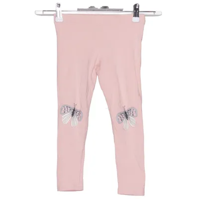 Leggings (Rosa) från Lindex Kids Bomull, Elastan