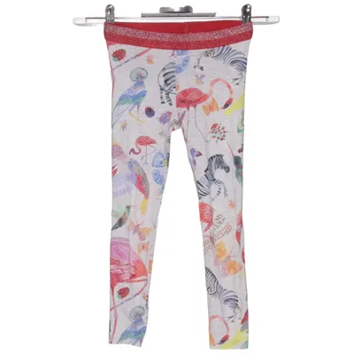 Leggings (Grijs, Meerkleurig) van Michelle Morin x H&M Katoen, Elastaan