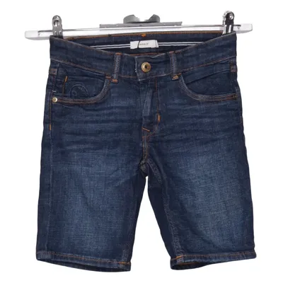 Short en jean (Bleu) de Name It Élasthane, Coton biologique