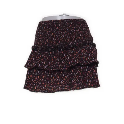 Kjol (Svart, Flerfärgad) från Forever 21 Elastan, Polyester