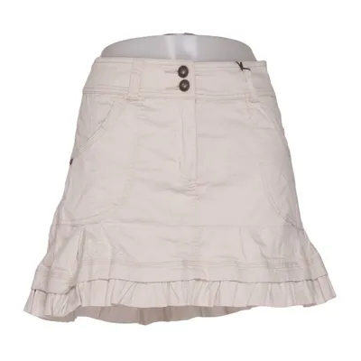 Skirt (Beige) from Cappuccini Cotton, Elastane