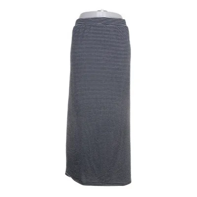 Maxi skirt (Black, White) from Jean Pascale Elastane, Polyester, Viscose