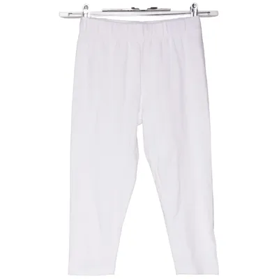 Leggings (Vit) från Lands' End Bomull, Elastan
