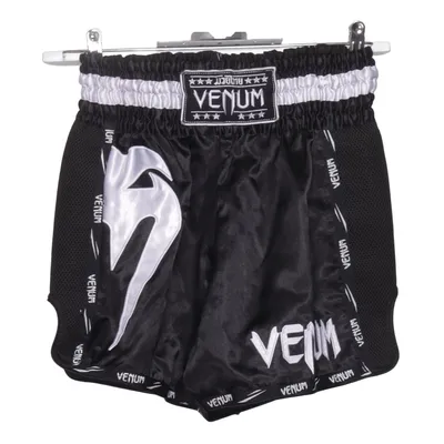 Pantalon d'arts martiaux (Noir, Blanc) de Venum Polyester