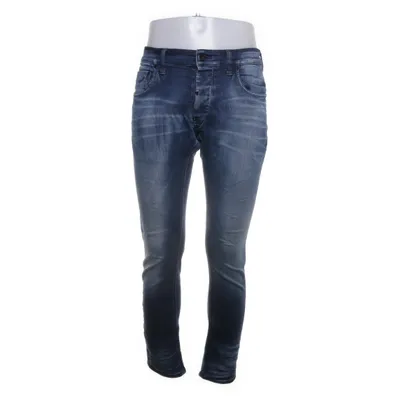 Jeans (Blå) från G-Star Raw Bomull, Elastan, Lyocell, Polyester, Skinn