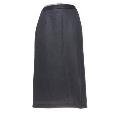 Jupe crayon (Gris) de Karelia Polyester, Laine