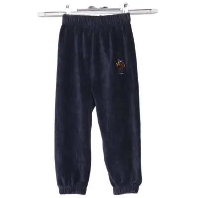 Corduroy pants (Blue) from MiMi Cotton, Polyester, Polyurethane