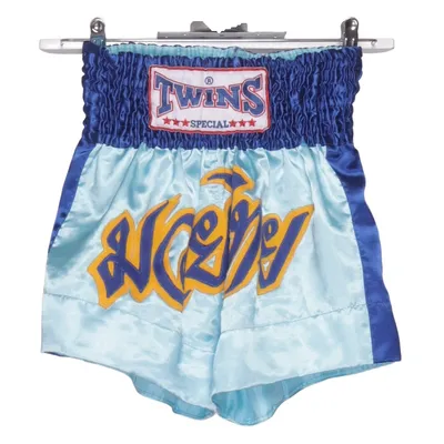 Pantalon d'arts martiaux (Bleu) de Twins Special Polyester