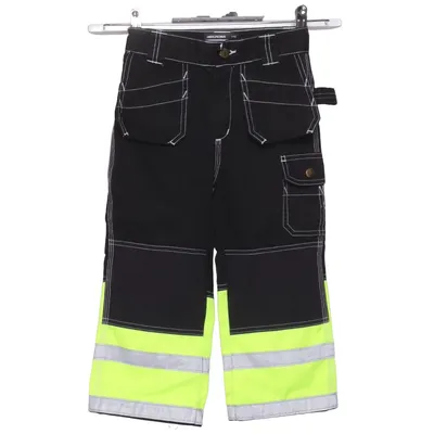 Work pants (Black, Yellow) from Biltema Cotton, Polyester