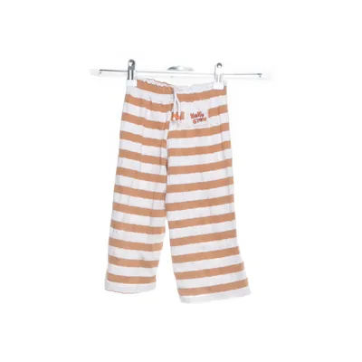 Palazzo pants (White, Multicolored) from Zara Cotton, Elastane