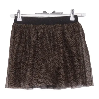 Tulle skirt (Brown, Black) from WE Fashion Cotton, Elastane, Polyester