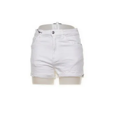 Denim shorts (Wit) van Pimkie Katoen, Elastaan