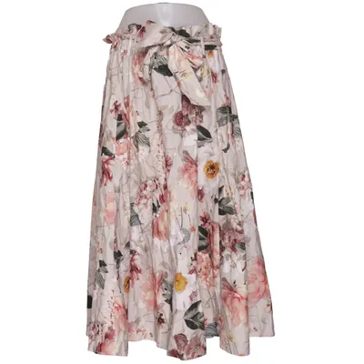 Jupe (Beige, Multicolore) de H&M Coton