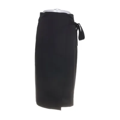 Jupe portefeuille (Noir) de Mango Suit Élasthane, Polyester